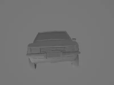 3D Printable TC3 Classic Sedan - European Variant  3D print model