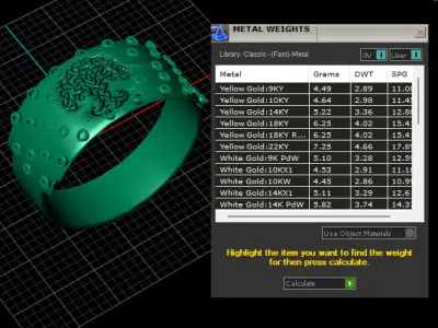 TREE DESIGN LUXURY RING 3D PRINTABLE MODEL 3D print model