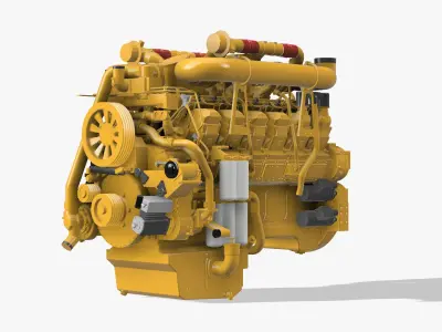 CAT 3512 C FOR 785D 3D print model