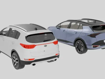 KIA Sportage 3D model