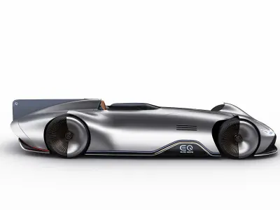 Mercedes-Benz Vision EQ Silver Arrow Concept 2018  3D model