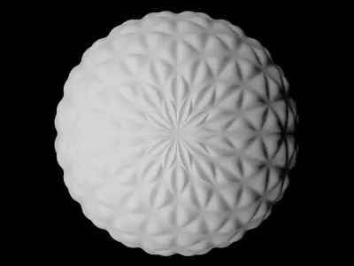 Futuristic Sci-Fi Parametric Sphere - Ball 3D model