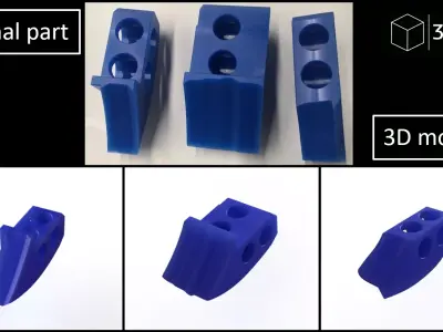 Spare Y-D2 4Y-P11 4Y-Y10 parts 3D print model