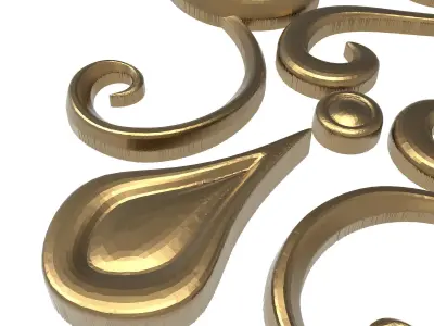  decorative pattern ready for 3D printing 3D model 311