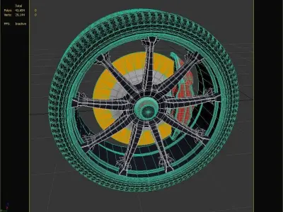Sport Rim 3D model