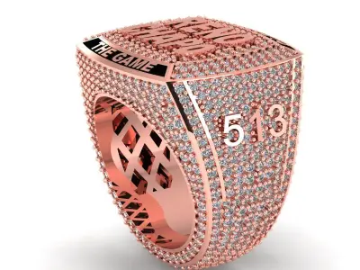 Band Ring 3D print model