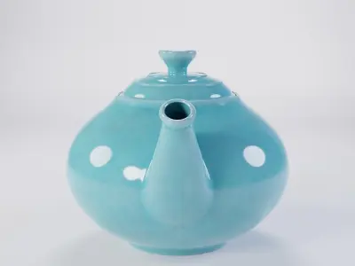 Le Creuset Traditional Teapot Low-poly 3D model