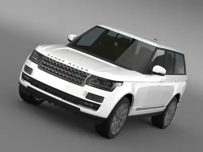 Range Rover Vogue SE SDV8 L405 3D model