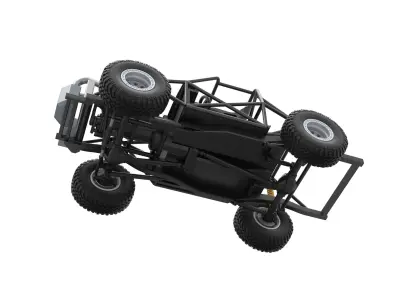 Uphill Sand Racing Dragster Base Scale 1 to 25 3D print model