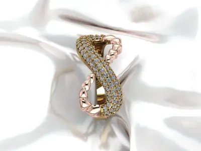 38 TRENDING AND LUXURY UNISEX MENS RINGS 3 DM DETAILS 3D print model