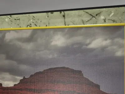 A collection of Frames - Set IV Low-poly 3D model