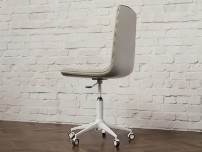 Office Chair Low-poly 3D model