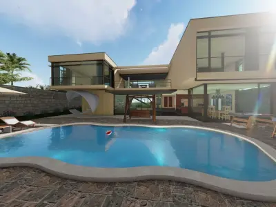 Happy Little Villa 3D model