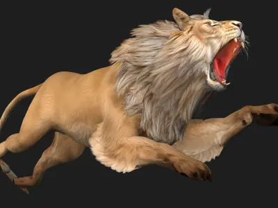 Lion-A1 3D model