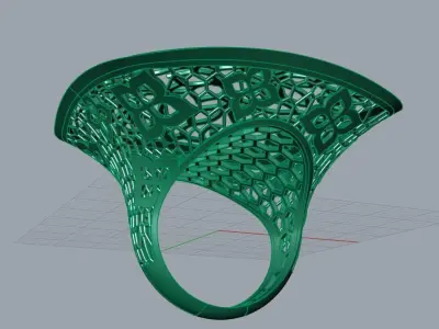 Umbrella Ring 3D print model