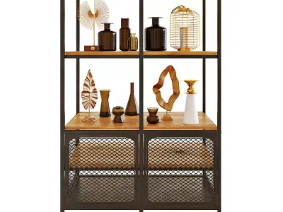 Fjallbo shelfing  3D model