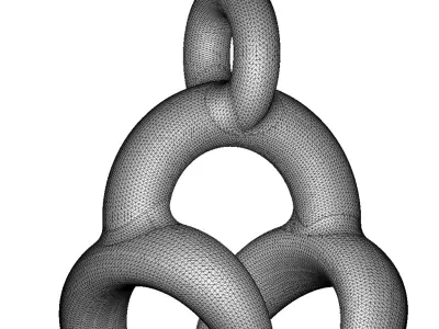 Spring Earring 3D print model