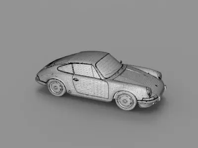1964 Porsche 911 3D model
