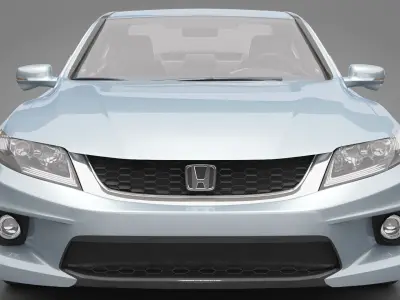 Honda v6 sporty Car 3D model