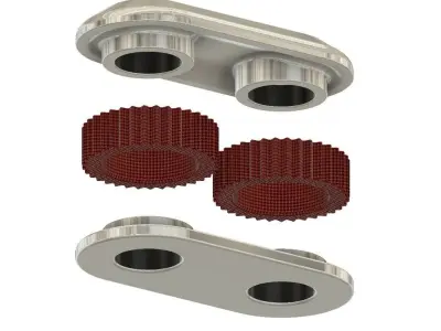 Classic double air cleaner hi-poly 3D print model