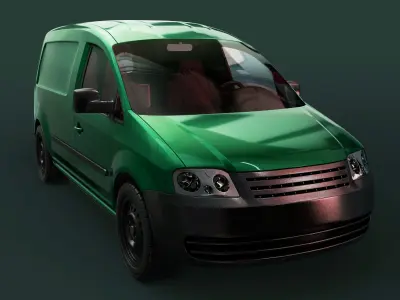Van Car 3D model purchase