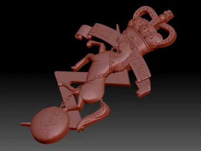 Emblem 3D print model