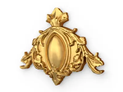 Classic decor ornament 06 3D print model