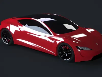 Tesla Roadster 3D model
