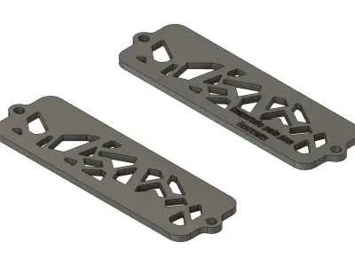 Car battery fixer 3D print model