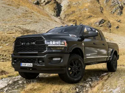 2023 Ram 2500 Mega Cab 3D model