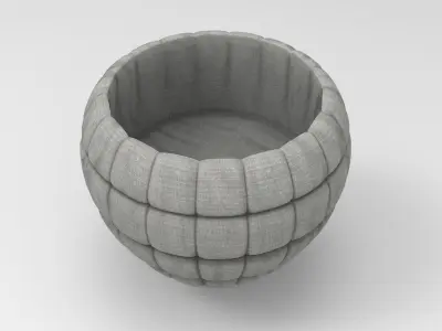 Hiz Vase Low-poly 3D model