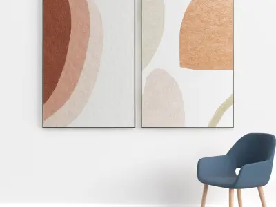 Photo Frame 95 Low-poly 3D model