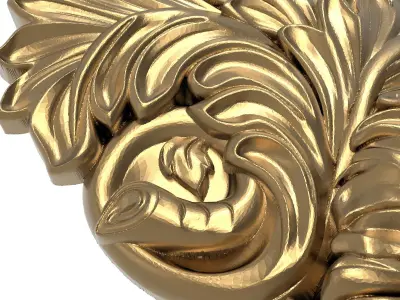  decorative pattern ready for 3D printing 3D model