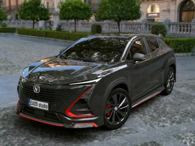 2022 Changan UNI-T-S 3D model