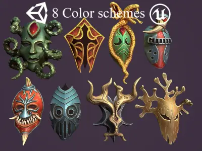 Fantasy bundle by Haridon 3D Model Collection