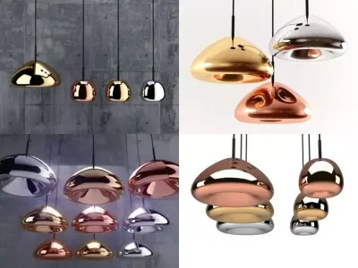 Void Pendant Light 3D model