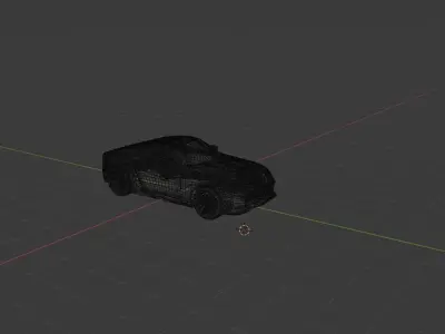 Nissan Z sports car 3D model
