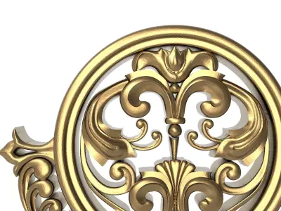  decorative pattern ready for 3D printing 3D model