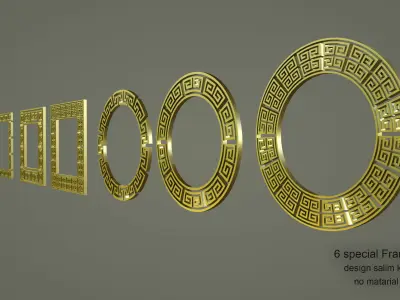 special frames 3D model