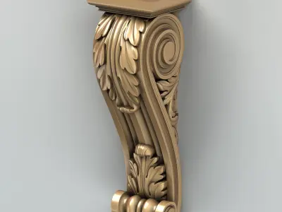 Corbel 003 3D model