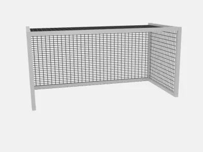 Soccer Goal Net Square  3D model