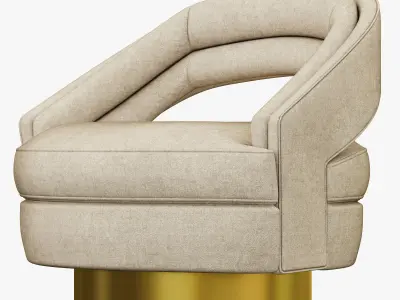 Essential Home Russel Armchair 3D model