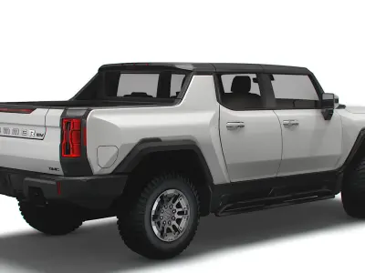 GMC Hummer EV Pickup 2022 3D model