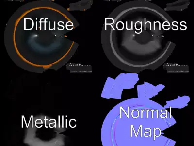 Polka Dot Ceramic Mug model pack Low-poly 3D model