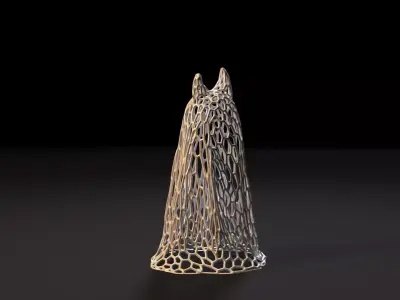 Ghost with horns 3D print model
