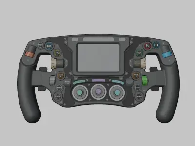 PRECISION SIM ENGINEERING GPX STEERING WHEEL 3D model