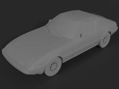 Mazda RX-7 FB 3D print model