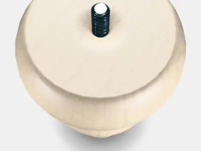 VISKAFORS Legs for sofa Low-poly 3D model