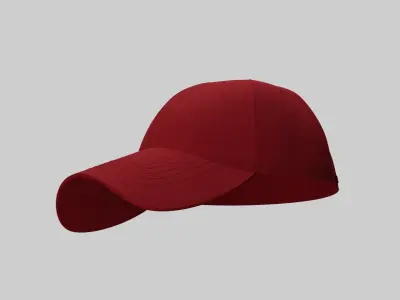 Baseball Cap 3D model shop
