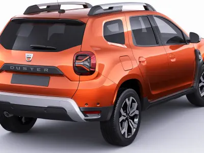 Dacia Duster 2022 3D model